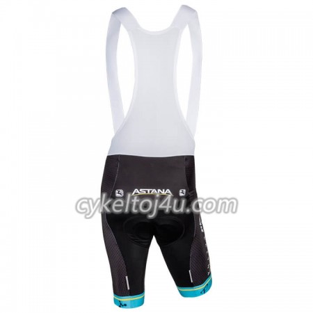 Bib Cykelshorts 2018 Astana Pro Team Kasakhisk Mesterskaber